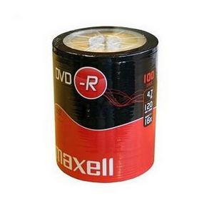 DVD+R Maxell, model 100 komada (kapacitet 4.7GB)
