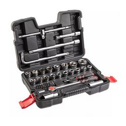 Set nasadnih ključeva TOP TOOLS (1/4", 1/2", 47 dijelova)