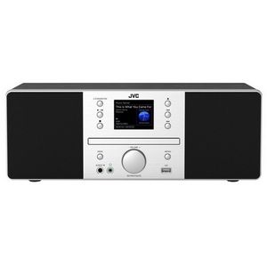 JVC RD-E874B Tower Bluetooth 20 W Black, Silver