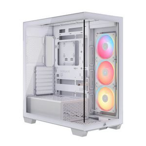 Corsair Midi Tower 3500X LXR LINK TG White