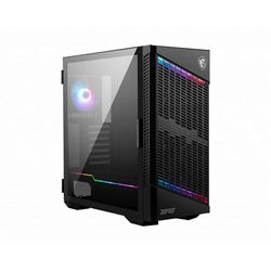 Gaming kućište MSI MPG VELOX 100P AIRFLOW (midi tower crno, 3x 120mm Fan + 1x 120mm ARGB Fan, ARGB light strip)