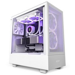 Računalno kućište NZXT H5 Flow Midi Tower (Bijelo)