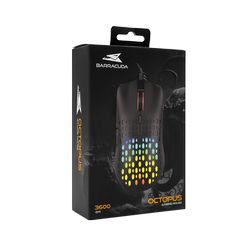 Miš BARACUDA BGM-021 OCTOPUS CRNI / 3200 dpi