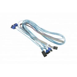 SATA kabel SUPERMICRO CBL-SAST-0699 (90 m, plava, siva)