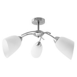 Luster ACTIVEJET Classic viseći za strop (lampa NIKITA nikl trostruka 3xE27 za dnevni boravak)