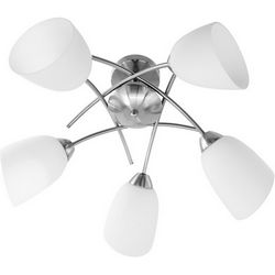 Luster visilica za strop ACTIVEJET NIKITA nikl (5xE27, za dnevni boravak)