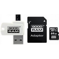 Memorijska kartica Goodram All in one M1A4-0640R12 (64 GB, MicroSDXC, Class 10, UHS-I) + čitač kartica