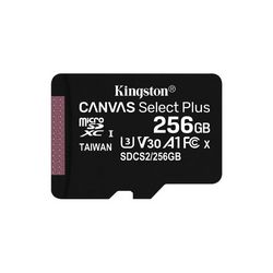 Memorijska kartica Kingston Technology Canvas Select Plus (256 GB, MicroSDXC, UHS-I, Class 10)