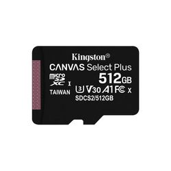 Memorijska kartica Kingston Technology Canvas Select Plus (512 GB, SDXC, UHS-I, Class 10)
