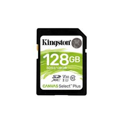 Memorijska kartica KINGSTON Canvas Select Plus 100R C10 UHS-I U3 V30 (kapacitet 128GB, brzina čitanja do 100MB/s)
