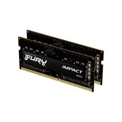 Kingston Technology FURY 16GB 3200MT/s DDR4 CL20 SODIMM (Kit of 2) Impact