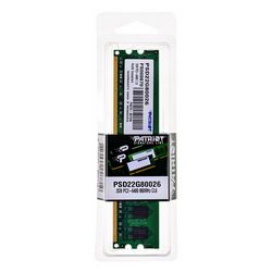 Memorija PATRIOT (2GB, PC2-6400, DDR2, 800MHz)