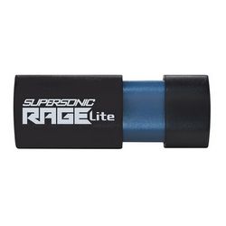 USB PATRIOT Supersonic Rage Lite (32GB, USB-A, 3.2 Gen 1 crna i plava)