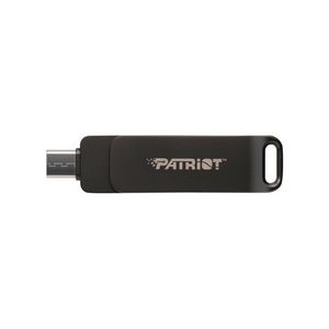 Flashdrive PATRIOT Rage R550 32GB 100 MB/S USB A+C Swivel Design (PE32GR550DSAD) Black
