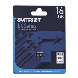 Memorijska kartica PATRIOT PSF16GMDC10 (16GB, MicroSDHC, UHS-I, klasa 10)