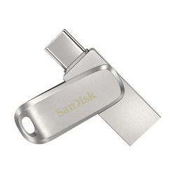 USB memorija Flash Drive SANDISK Ultra Dual Drive Luxe (1000 GB, USB Type-A / USB Type-C 3.2 Gen 1) nehrđajući čelik