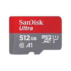 Memorijska kartica SanDisk Ultra 512 GB (MicroSDXC UHS-I klasa 10)