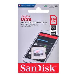 Memorijska kartica Sandisk Ultra MicroSDXC 256GB (100MB/S, A1, CL10, UHS-I)