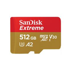 MicroSDHC memorijska kartica SANDISK Extreme 512 GB (UHS-I Class 10)