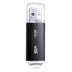 Pendrive USB Flash Drive Silicon Power Blaze B02 128 GB USB Type-A 3.2 Gen 1 (SP128GBUF3B02V1K crni)