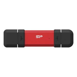 Silicon Power DS72 USB flash drive 250 GB USB Type-A / USB Type-C 3.2 Gen 2 (3.1 Gen 2) Red