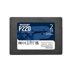 SSD Disk PATRIOT P220 2TB SATA 3 2.5" (2TB, SATA 3, 2.5")