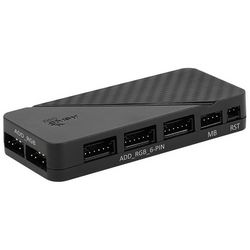 Hub Aerocool H66F (6 priključaka) crni