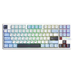 AULA Gasket F87 Pro V2 Glacier Blue Star Vector RGB Keyboard