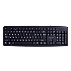 Tipkovnica ESPERANZA EK129 (USB, QWERTY, UK engleski) crna
