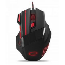 Miš ESPERANZA EGM201R (USB Type-A, Optički, 2400 DPI) crveni