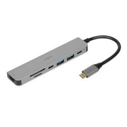 USB priključak IBOX IUH3SL4K (USB 3.2, slim, HDMI, 4K, PD 100W)