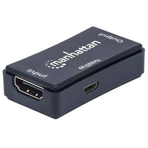 HDMI pojačivač MANHATTAN (4K@60Hz, aktivan, pojačava HDMI signal do 40 m, blister) crni