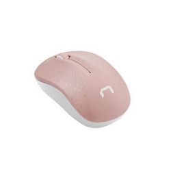 Miš NATEC Toucan Pink & White (1600 dpi, rozi bijeli, bežični)