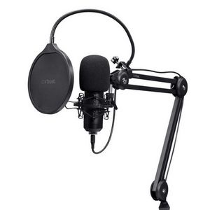 Trust GXT 270 Emita II+ Black Podcast microphone