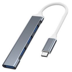 HUB USB-C VAKOSS TC-4125X 1XUSB 3.0 3XUSB 2.0