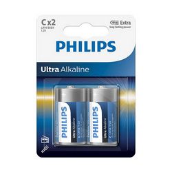 Baterija PHILIPS - C ULTRA ALKALINE 2 KOM (R14)