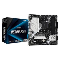 Matična ploča AMD B550 ASROCK B550M Pro4 (Socket AM4, micro ATX)