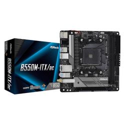 Matična ploča ASROCK B550M-ITX/ac (AMD B550, Socket AM4, mini ITX)