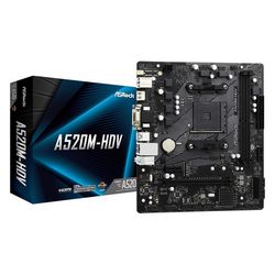 Matična ploča ASROCK A520M-HDV (Socket AM4, micro ATX)