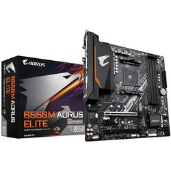 Matična ploča GIGABYTE B550M AORUS ELITE (Socket AM4, micro ATX, AMD B550)
