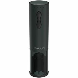 Bolsena, Electric wine opener with Prestigio Logo, aerator , vacuum preserver crna color