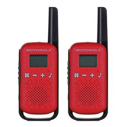 Radio Motorola TALKABOUT T42 dvosmjerni 16 kanala crni, crveni