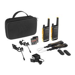 Dvosmjerni radio MOTOROLA Talkabout T82 Extreme Twin Pack (16 kanala, crna, narančasta)