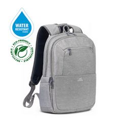 ECO ruksak za prijenosno računalo RivaCase 15.6" sivi