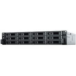 Synology RackStation RS2421RP+, Rack 2U, 12-Bay 3.5/2.5" SATA HDD/SSD, AMD Ryzen V1500B 4-core 2.2 GHz, 4 GB DDR4 ECC UDIMM, 4x RJ-45 1GbE LAN Port; 2x USB 3.2 Gen1; Redundant PS, 11.5 kg; 3yr warra