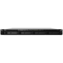 Synology RackStation RS822RP+; Rack 1U; AMD Ryzen V1500B 4-core 2.2 GHz; 2 GB DDR4 ECC SODIMM; 4x 3.5”/2.5” HDD bays; 4x RJ-45 1GbE LAN Port; 2x USB 3.2 Gen 1 Port; eSATA Port; redundant power supply,