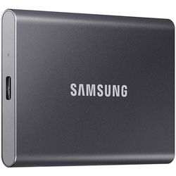 Vanjski SSD pogon Samsung T7 500 GB (Type-C USB 3.2 Gen2 V-NAND UASP, siva boja)