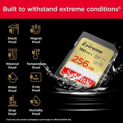 Memorijska kartica SANDISK Extreme PLUS 128GB SDHC (brzina čitanja/pisanja 180MB/s i 130MB/s, UHS-I, Class 10, U3, V30)