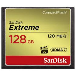 Memorijska kartica Compact Flash Extreme UDMA7 SanDisk 128 GB
