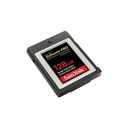 CFexpress kartica SANDISK 128GB Extreme PRO tipa B / Čitanje 1700MB/s W:1200MB/s